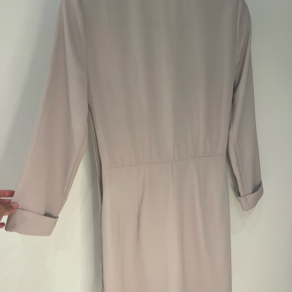 All saints light mauve US 4 dress with draping - Picture 8 of 9